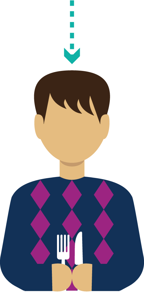 Transition To Digital Hungry Student - Professor (480x985), Png Download