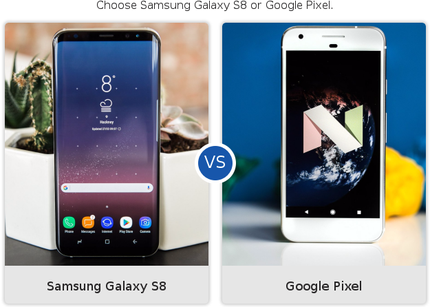 Nexus 6p Vs S8 (624x465), Png Download