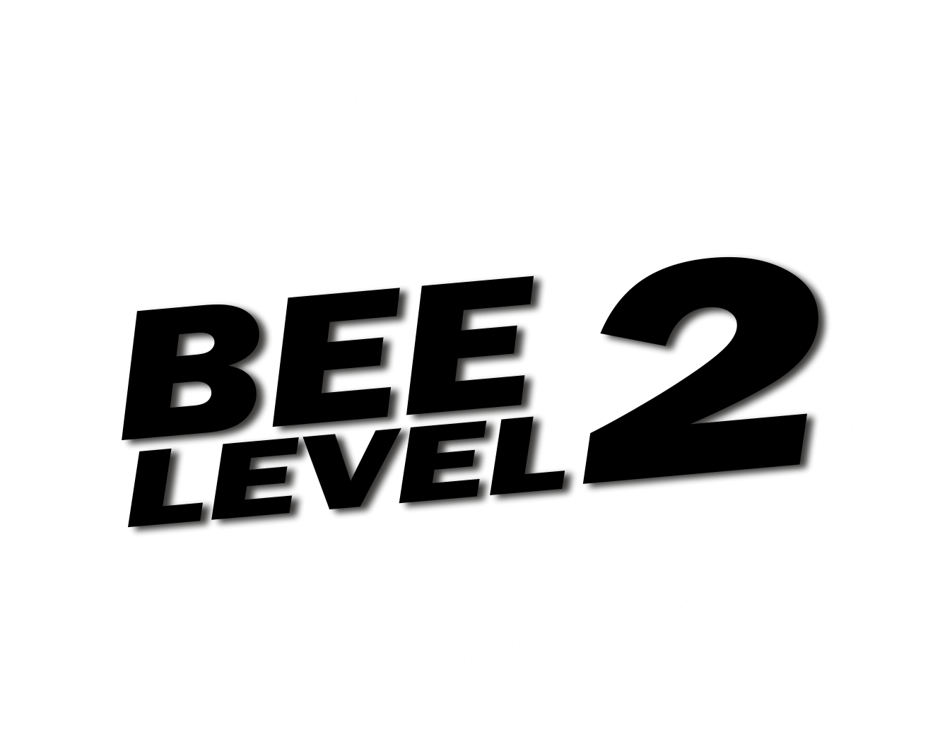 Certified Bee Level - Sales (1732x1166), Png Download