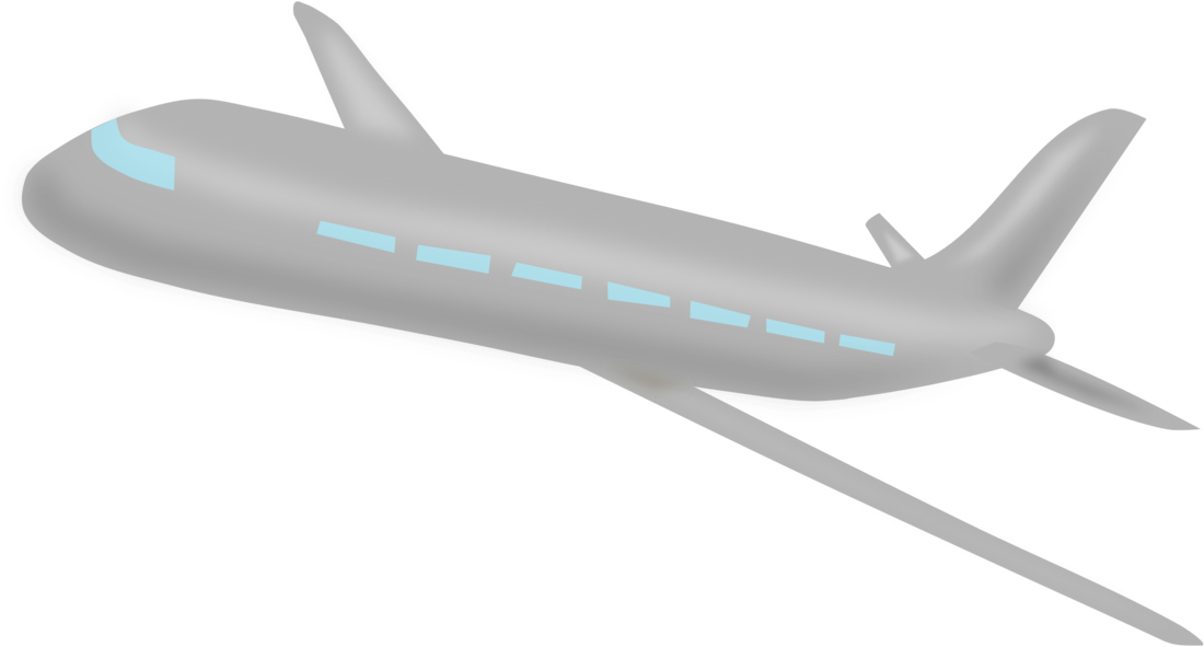 Narrow-body Aircraft Airbus Propeller Boeing - Plane Clipart Going Up (1125x750), Png Download