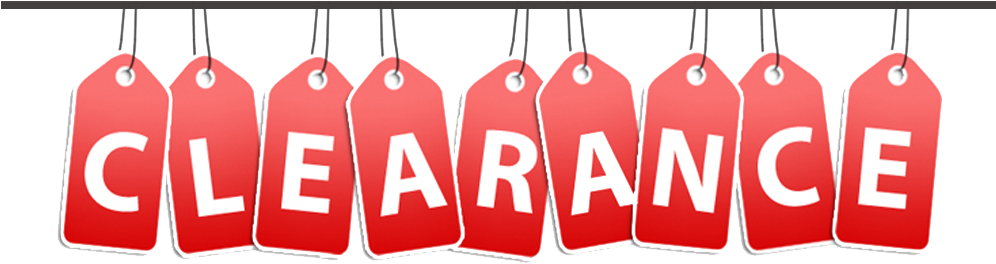 Pakor Has Clearance Items Galore - Png Clearance (995x271), Png Download