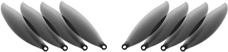Parrot Anafi Propeller (800x499), Png Download
