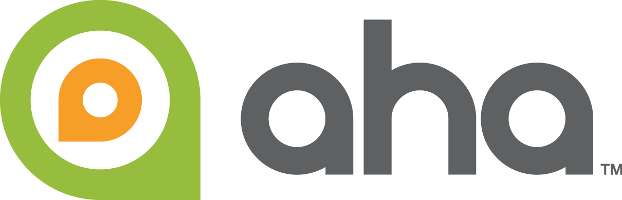 Logo - Aha App (1210x390), Png Download
