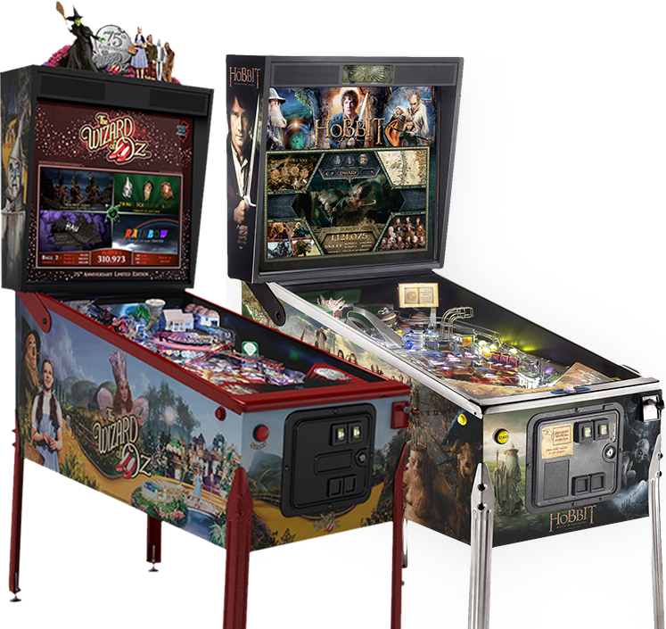 Premium, No Compromise New Pinball Machines - Hobbit Black Arrow Edition (747x705), Png Download