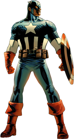 Marvel Super Heroes Vs Street Fighter, Marvel Vs Capcom, - Captain America Marvel Versus Capcom Infinite (360x502), Png Download