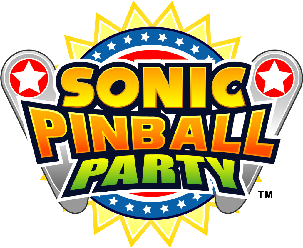 Sonic Pinball Party Logo - Pinball (1105x887), Png Download
