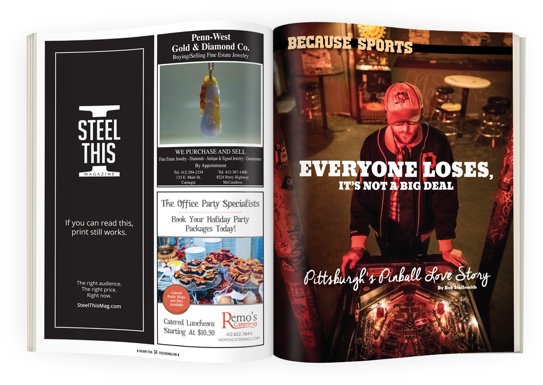 Pittsburgh's Pinball Love Story - Pittsburgh (1200x900), Png Download