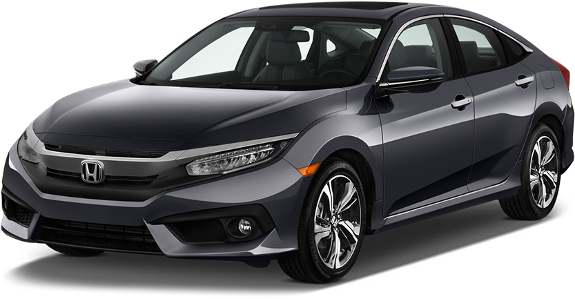 2016 Honda Civic Angular Front - 2018 Honda Civic Lx (1000x1000), Png Download