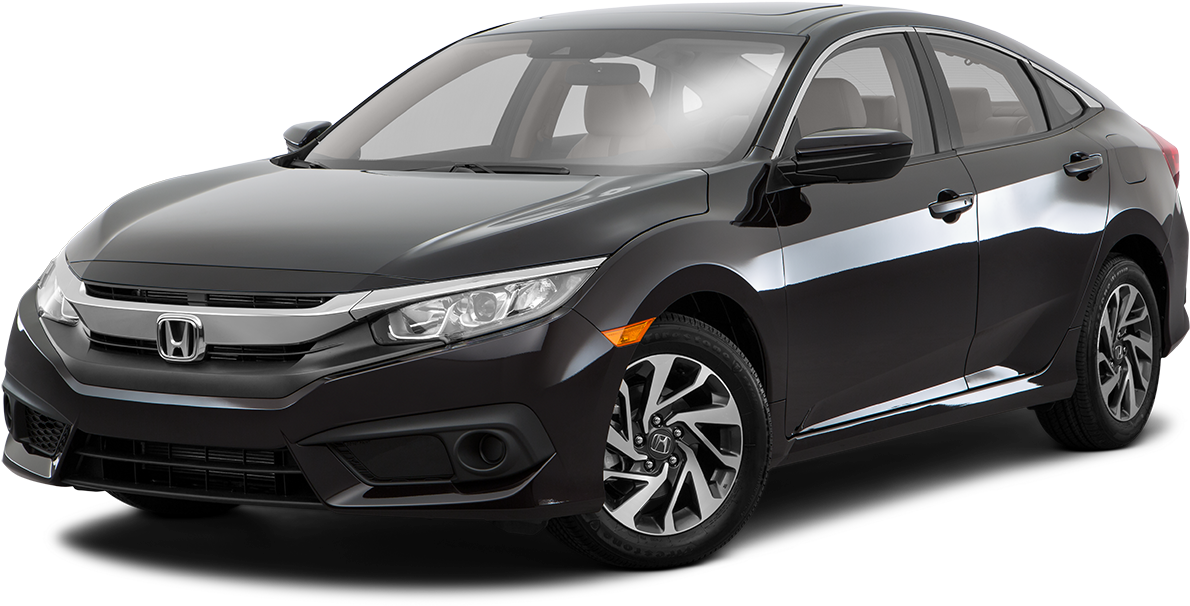 2017 Honda Civic - 2018 Black Honda Hrv (1278x902), Png Download
