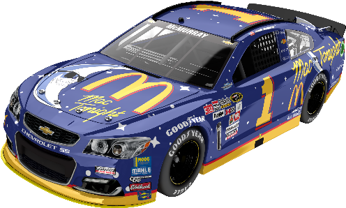 Jamie Mcmurray To Carry 'mac Tonight' Paint Scheme - Jamie Mcmurray Darlington Paint Scheme (647x324), Png Download