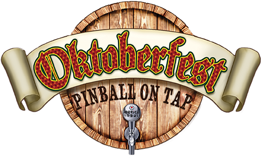 Oktoberfest Logo - Pinball (532x319), Png Download