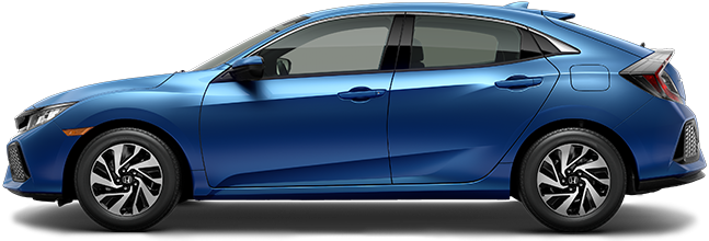 Lx W/honda Sensing 2018 Honda Civic Hatchback Lx W/honda - Honda Civic Hatchback 2018 (647x220), Png Download