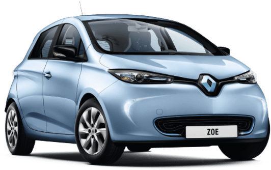 2018 Renault Zoe - Renault Zoe (585x363), Png Download