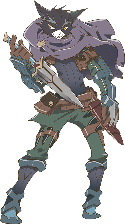 Tango Sng - Log Horizon Werecat (640x800), Png Download