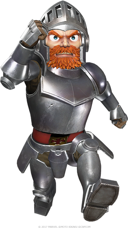 アーサー - Marvel Vs Capcom Infinite Arthur (450x777), Png Download