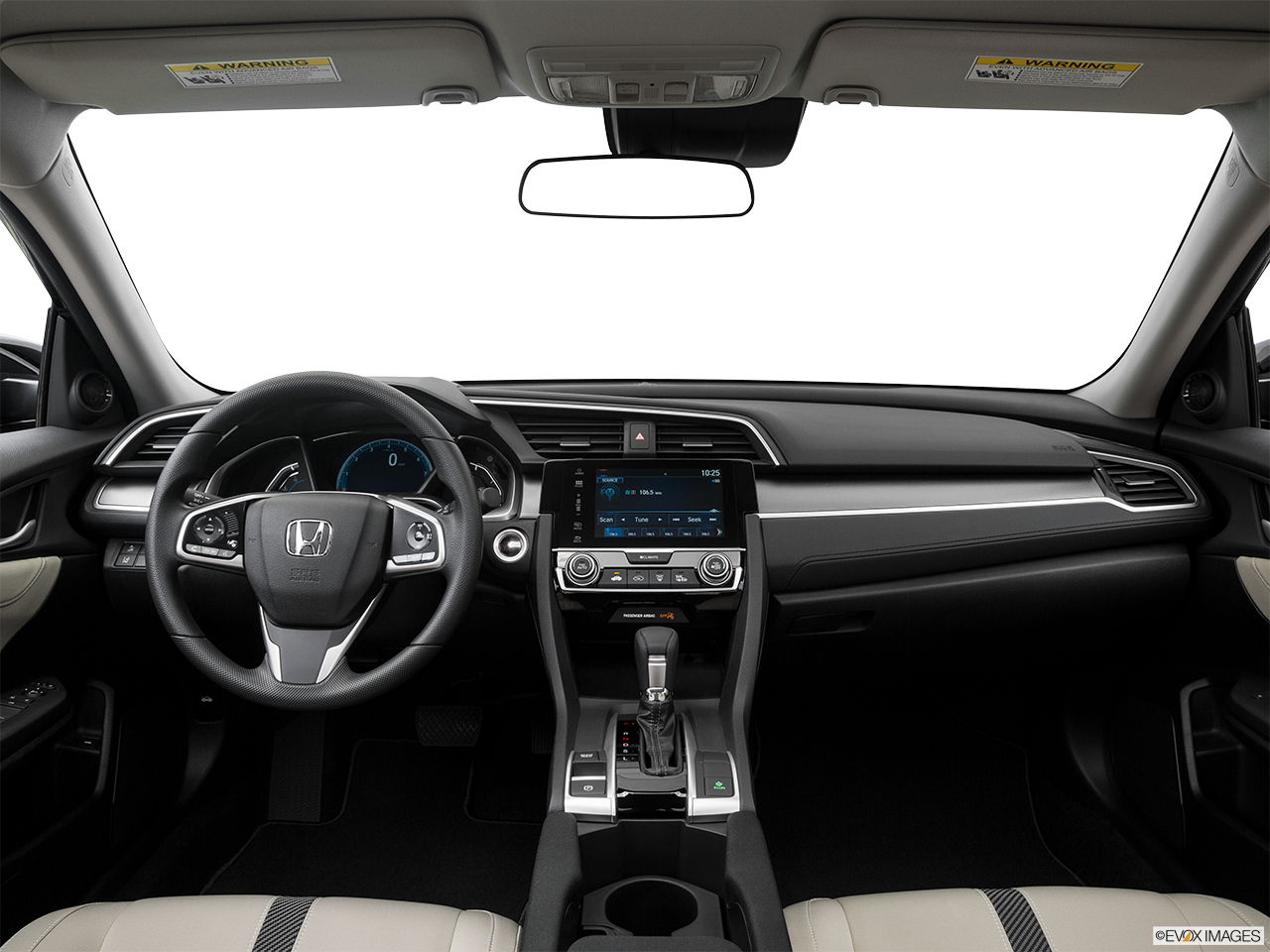 Interior View Of 2016 Honda Civic Riverside - Hyundai Elantra Gl Se 2018 (1280x960), Png Download