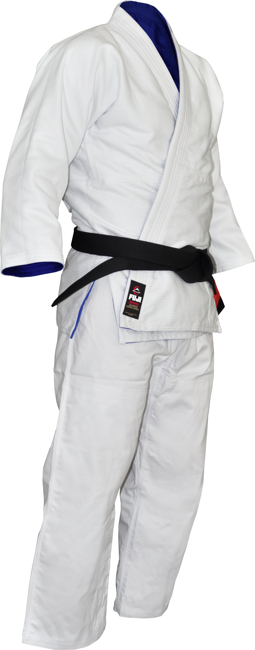 Res - - - Size - 2521 Kb - Fuji Reversible Judo Uniform Blue And White 2 (1200x2836), Png Download