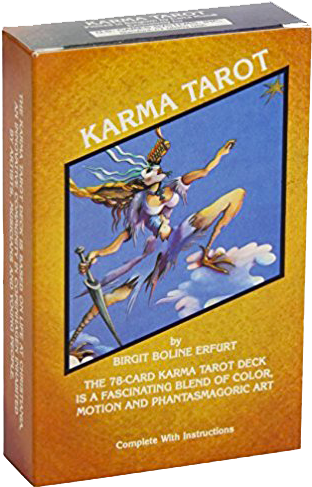 Karma-tarot - Karma Tarot Deck By Birgit Boline Erfurt (320x499), Png Download