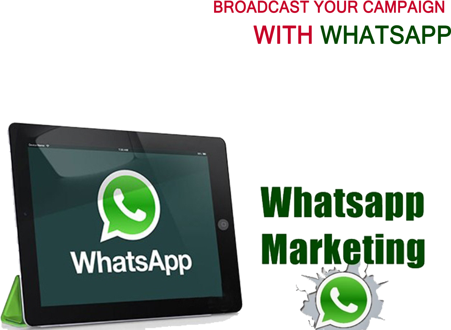 Whatsapp And Sms Marketing (1800x1235), Png Download