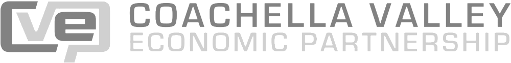 Coachella Valley Economic Partnership Logo Bw - Cvep (1000x1000), Png Download