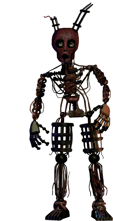 Purple Guy Corpse - Baby And Springtrap Sister Location (768x768), Png Download