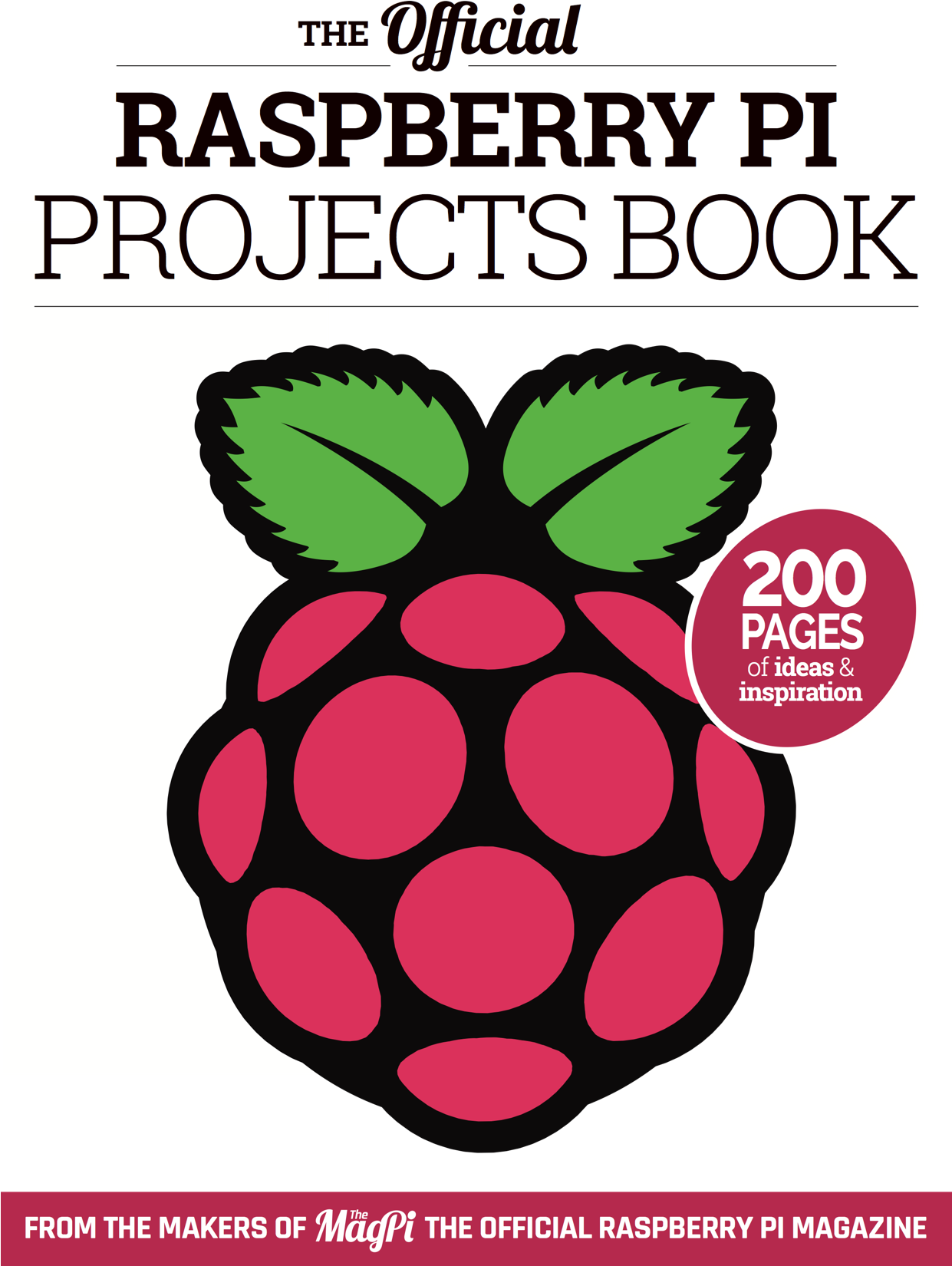Official Raspberry Pi Projects Book (1240x1754), Png Download