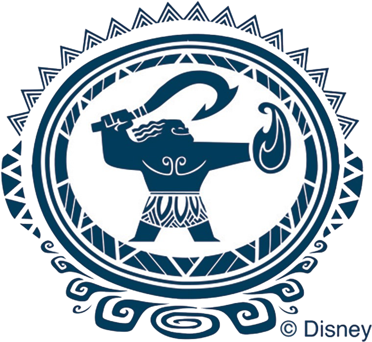 Caixa De Acrílico Para Personalizar R$ 0,50 Faça Seu - Moana Black And White Design (803x720), Png Download