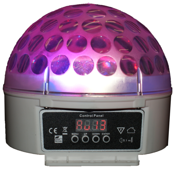 Blizzard Lighting Snowball Dmx Effect Light, 3 Watt - Blizzard Lighting Snowball Led Dj Effects (640x591), Png Download