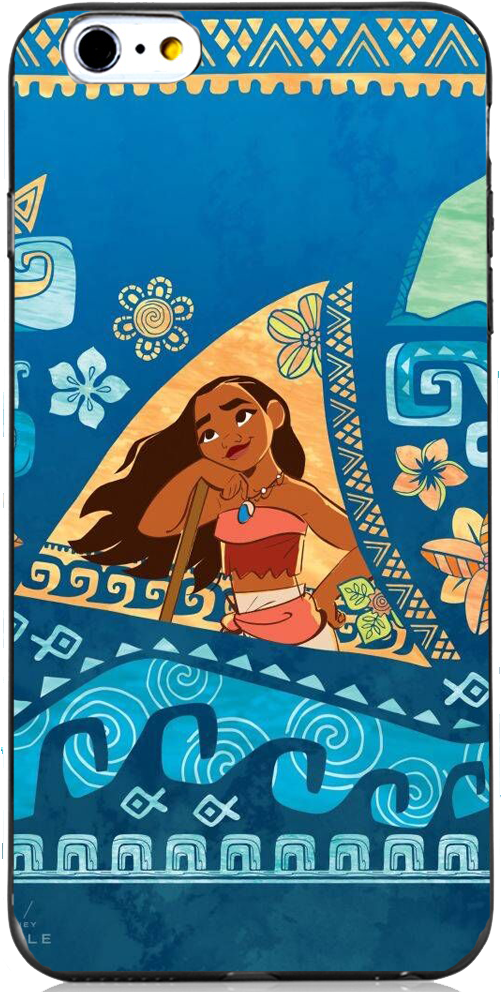Cosplay Moana Princess Maui Waialiki Soft Phone Case - Disney Moana (750x1000), Png Download