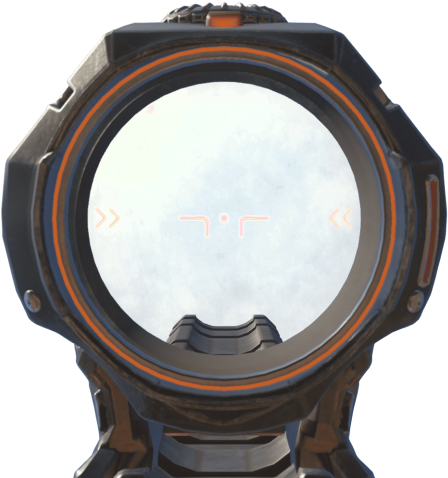 Free Png Modern Orange Scope Png Images Transparent - Black Ops 3 Scope (480x504), Png Download