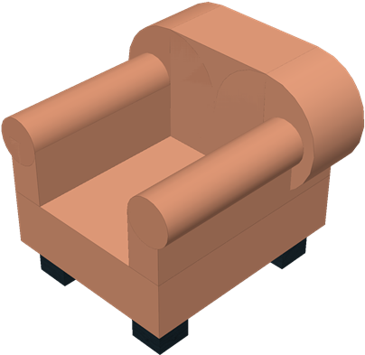 Armchair - Kīlauea (420x420), Png Download