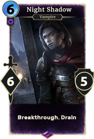 Night Shadow - The Elder Scrolls (409x663), Png Download