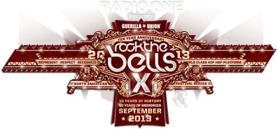 Rock The Bells (597x255), Png Download