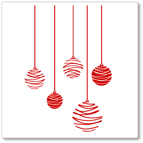 Vector Png - Modern Christmas Decoration Png (644x641), Png Download