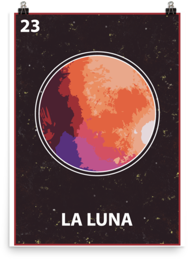 23 Cudi Wall Print - Luna 23 (580x580), Png Download