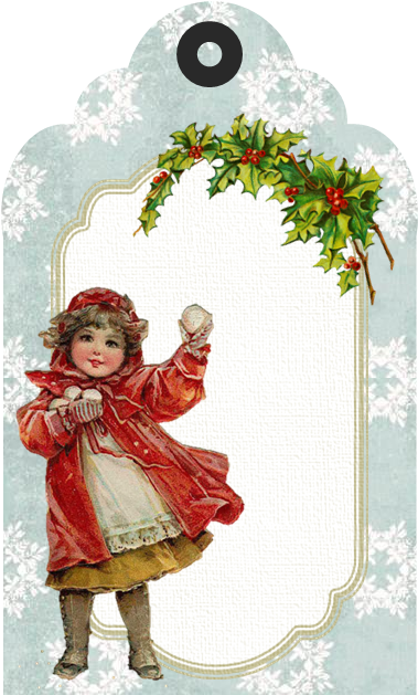 Tlotp-christmasgirltag - Christmas Day (395x642), Png Download