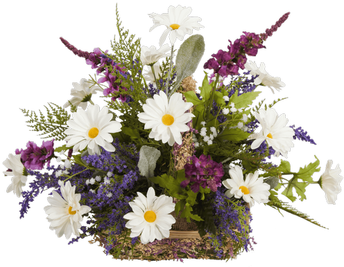 Lavender Basket • $59 - Bouquet (500x611), Png Download