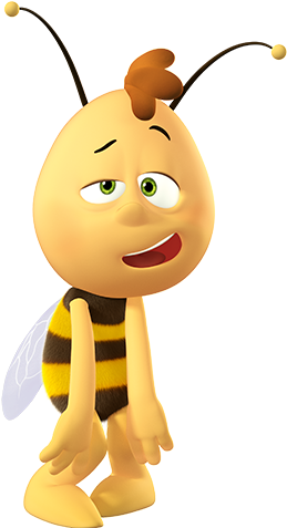 Cartoon Clipart Movie Honey Bee Maya The Bee Png 259 - Maya The Bee (259x477), Png Download