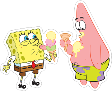 Spongebob Squarepants (490x317), Png Download