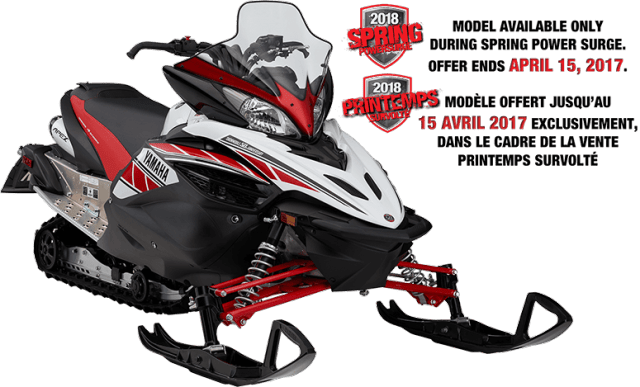 2018 Yamaha Apex Le 50th - Yamaha Apex (640x387), Png Download