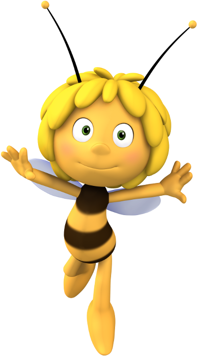 Abeja Maya - Maya The Bee Png (450x737), Png Download