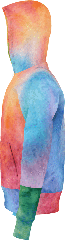 Pullover Watercolor Hoodie - Painting (1024x1024), Png Download