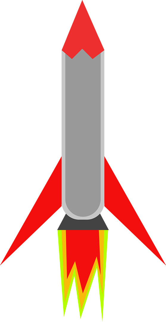Rocket - Imagenes De Navidad (557x1080), Png Download