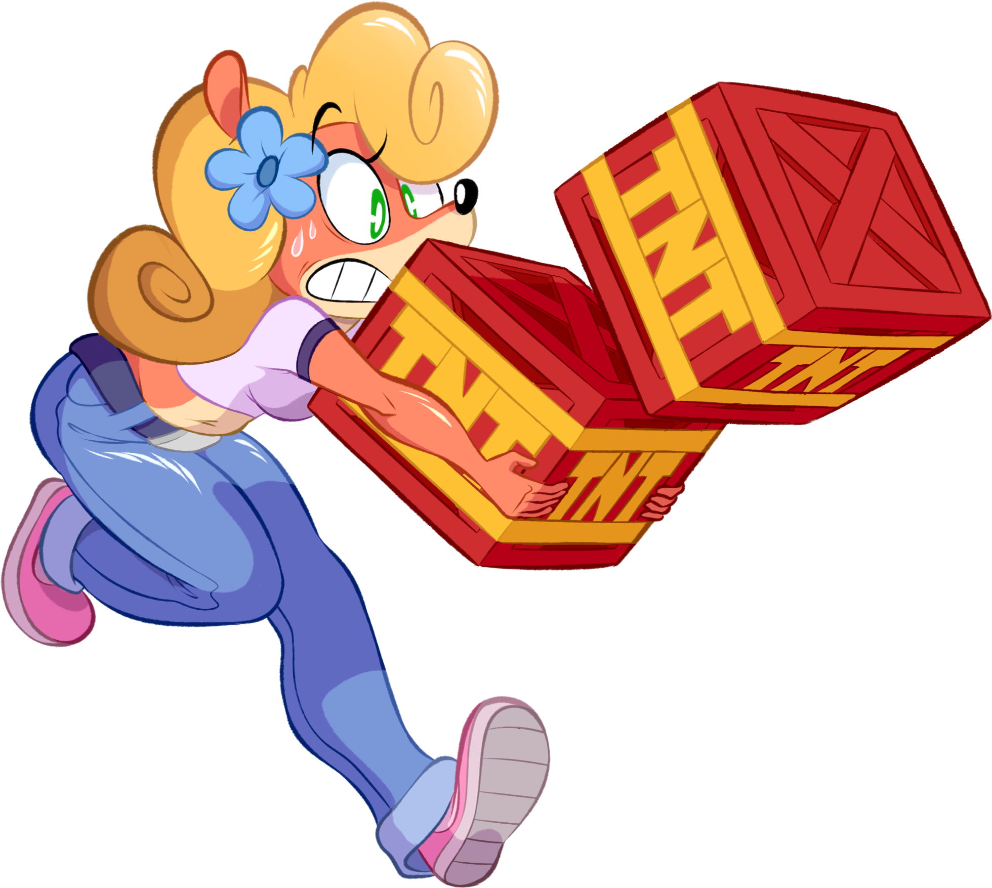 A Sub Gallery By - Coco Bandicoot Fan Art (2100x1828), Png Download