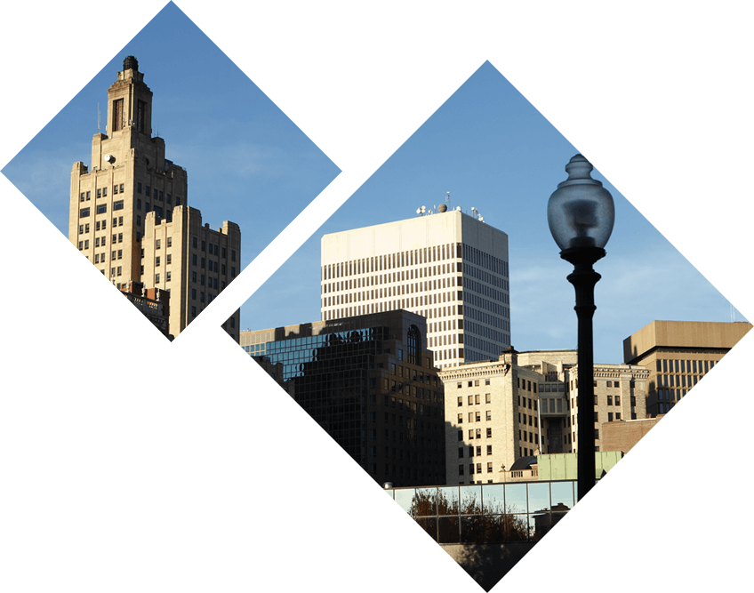 Visit Pvd City - City (848x667), Png Download