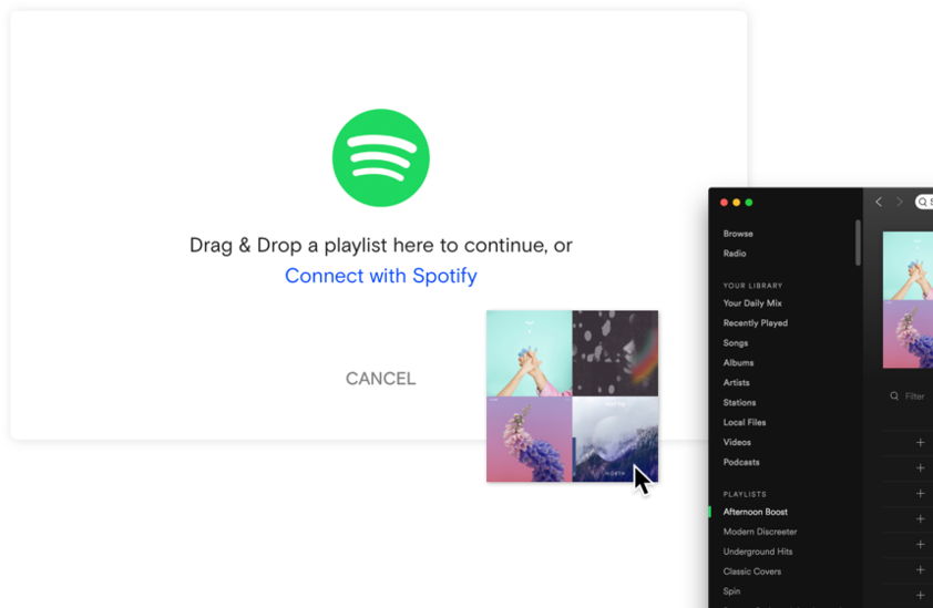 Use Your Own Spotify Playlists - Spotify (1000x696), Png Download
