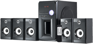 Home Theater Speakers - Home Cinema (400x398), Png Download