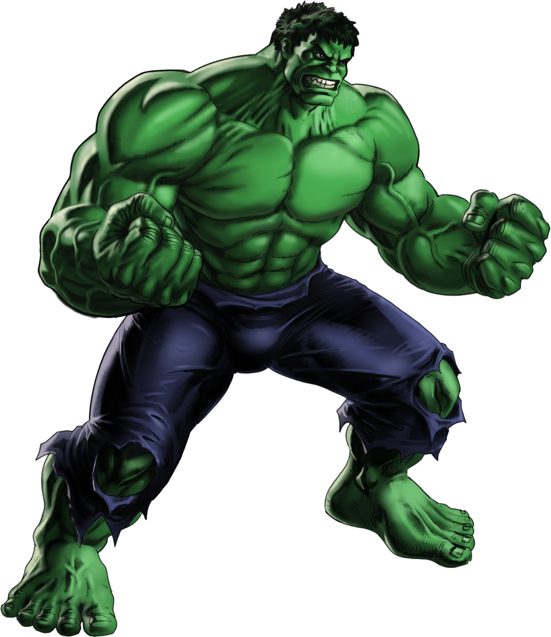 Hulk Comic (1073x1240), Png Download