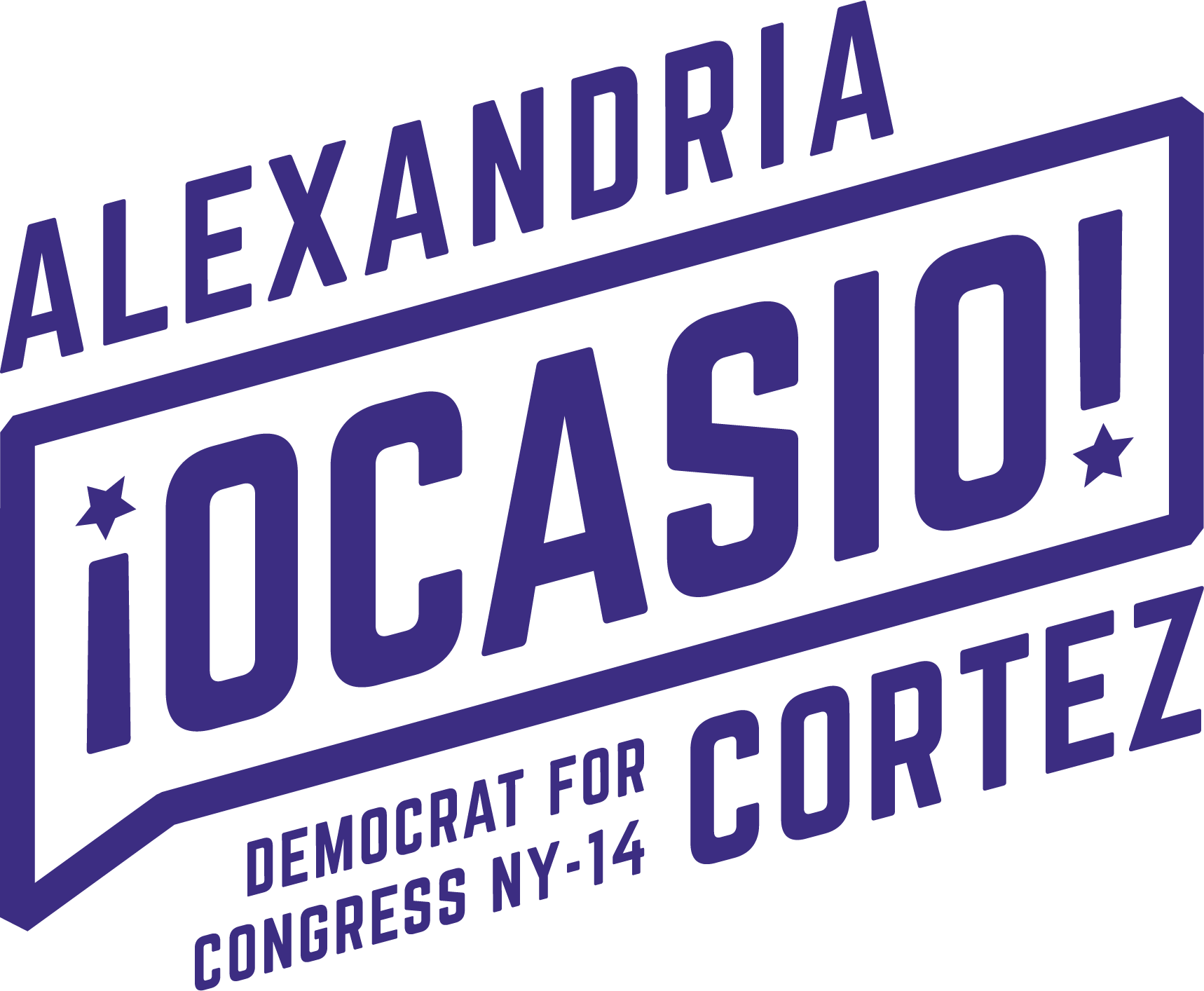 Paid For By Alexandria Ocasio-cortez - Alexandria Ocasio Cortez Logo (1718x1414), Png Download