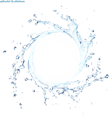 Water Circle Png 1 » Png Image - Water Splash Circle Png (387x400), Png Download